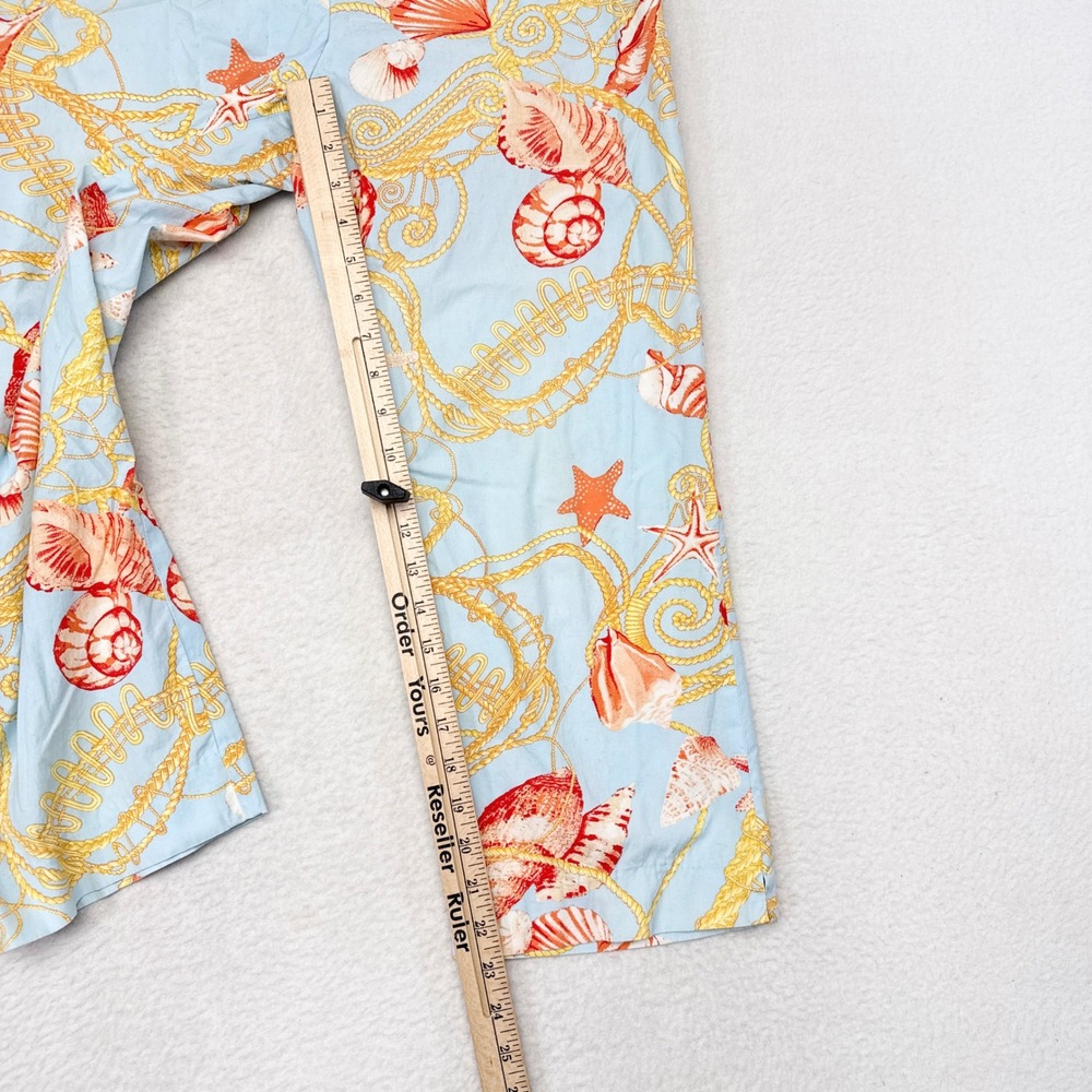 J McLaughlin Pants Womens Size 6 Preppy Coastal Nautical Seaside‎ Beach - Picture 7 of 8
